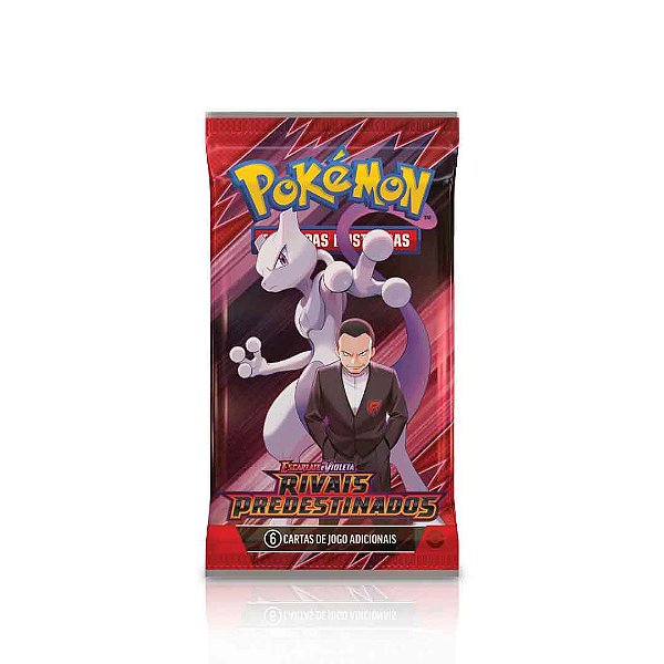Pokémon Booster avulso - Rivais Predestinados Pré-venda