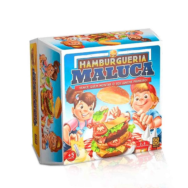 Jogo de Tabuleiro - Hamburgueria Maluca