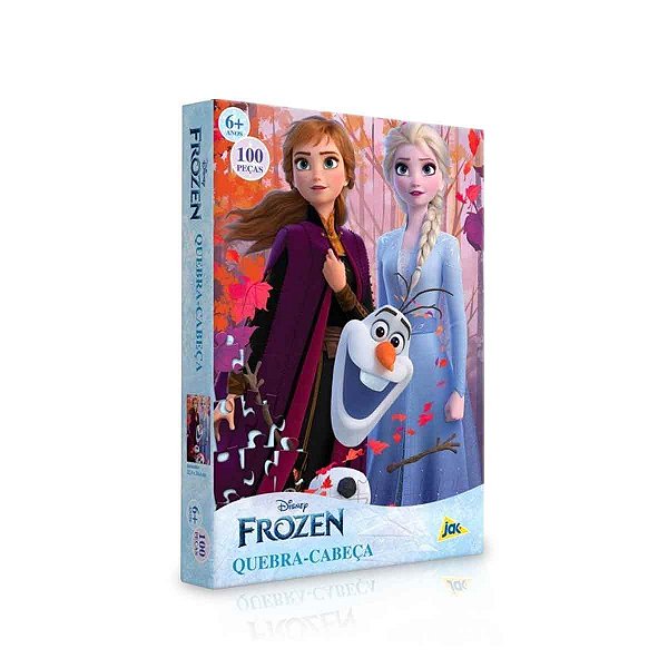 Quebra-Cabeça Frozen Puzzle 100 Peças - Toyster