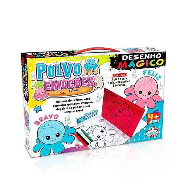 Desenho Mágico Polvo Das Emoções - Big Star