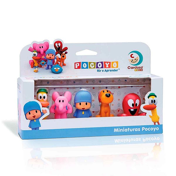 Turma Do Pocoyo - Miniaturas Para Os Dedos - Cardoso Toys