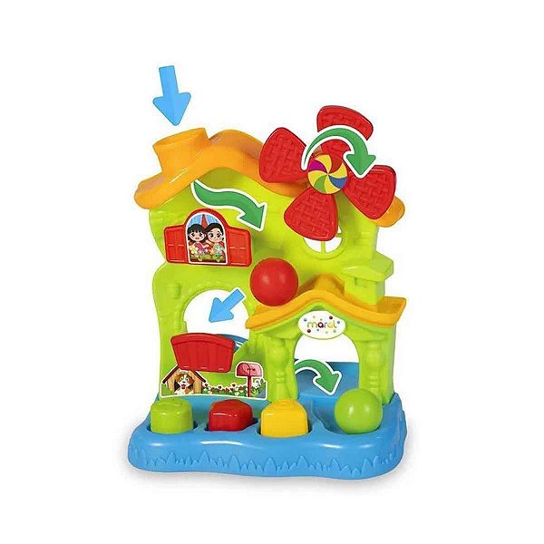 Brinquedo Educativo Play Home Casinha - Bebê 6 Meses - Mara