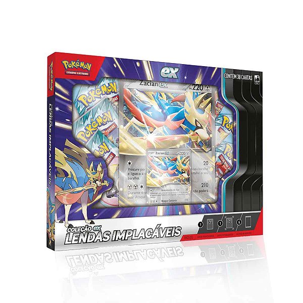 Box Pokémon Lendas Implacáveis - Zacian