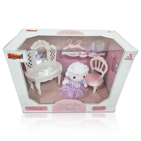 Casinha Feliz Conjunto Penteadeira Coleção - Zoop Toys