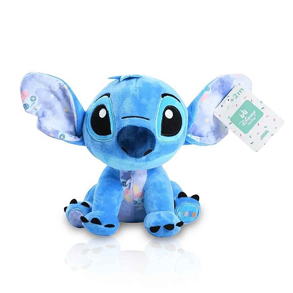 Pelúcia Stitch Disney Atividade Sensorial Treme Treme 20cm