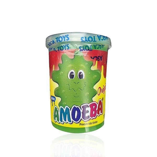 Amoeba Massinha Geleca de Brincar cores metalizadas unitário