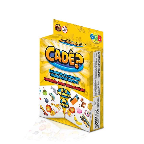 Jogo de Raciocínio Cadê! Educativo Divertido