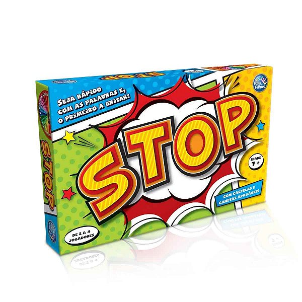 Jogo diverso stop - Pais e filhos