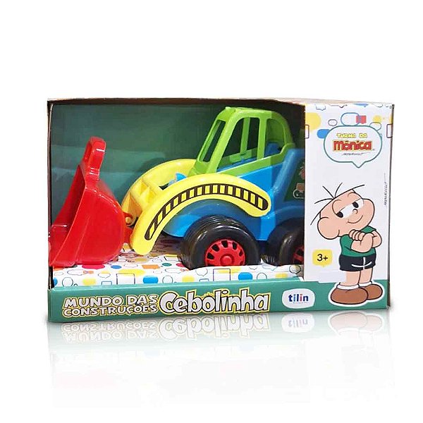 Brinquedo Escavadeira do Cebolinha