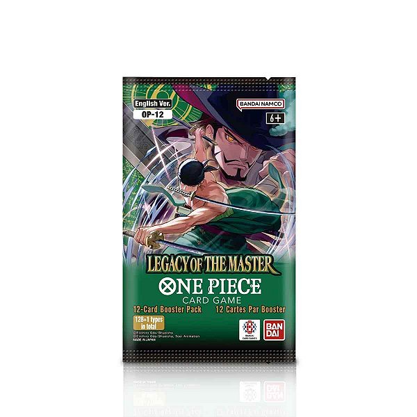 One Piece TCG OP-12 Booster Avulso - Legacy of Masters
