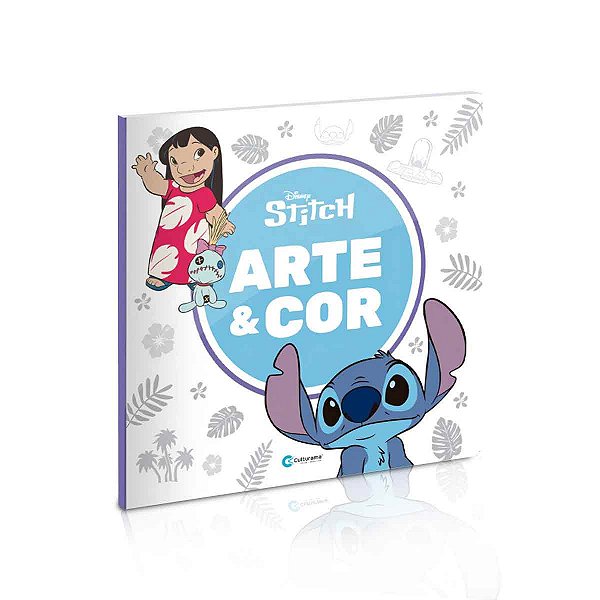 Livro de Colorir Arte e Cor Stitch - Culturama