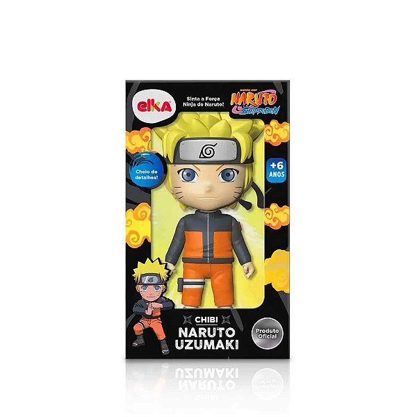 Boneco Naruto Uzumaki Shippuden - Elka