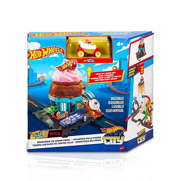 Pista Hot Wheels sovrveteria na cidade