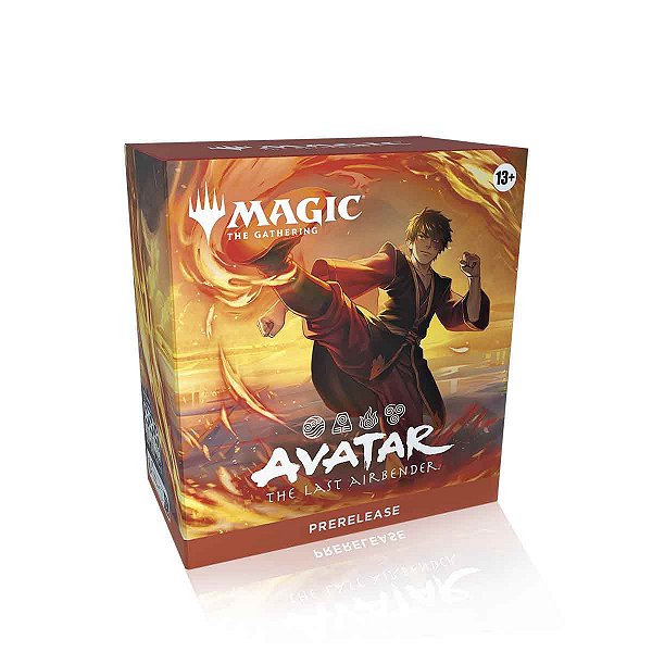 Magic Kit Pre-release - Avatar The last Airbender Zuko - Inglês Pré-venda