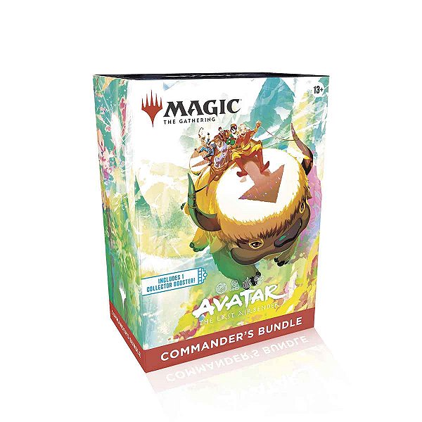 Magic Commander Bundle - Avatar The last Airbender - Inglês Pré-venda