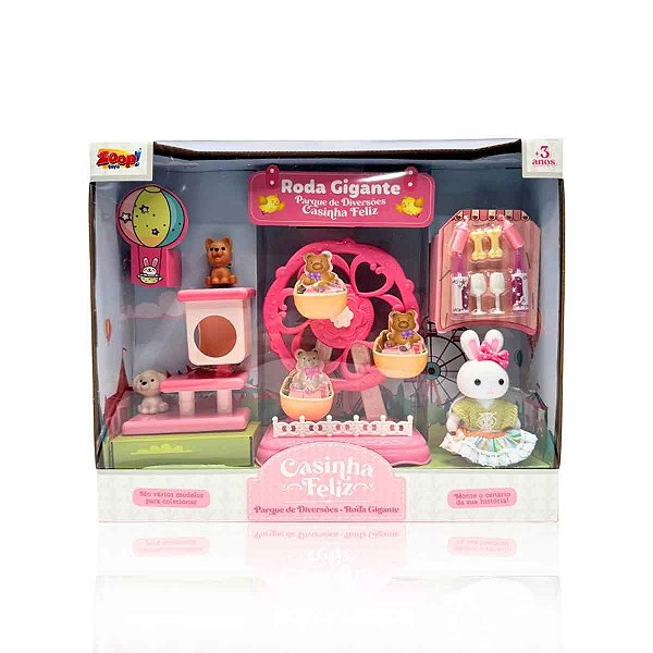 Casinha Feliz Parque de diversões roda gigante unidade