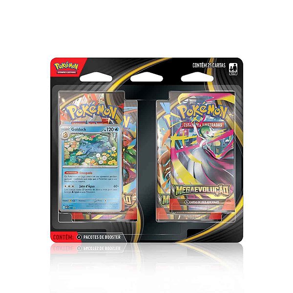 Pokémon Quad Pack  Mega Evolução - Sortido