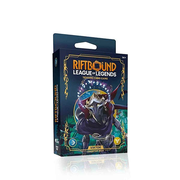 Riftbound Tcg Champion Deck Display Set 1 Origins - Viktor - Pré-venda