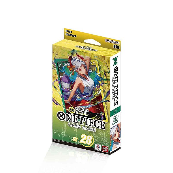 Starter Deck One Piece Card Game Green Yellow Yamato - Inglês