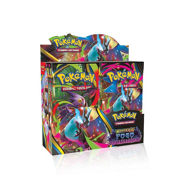Pokémon - Booster Box - Fogo Fantasmagórico