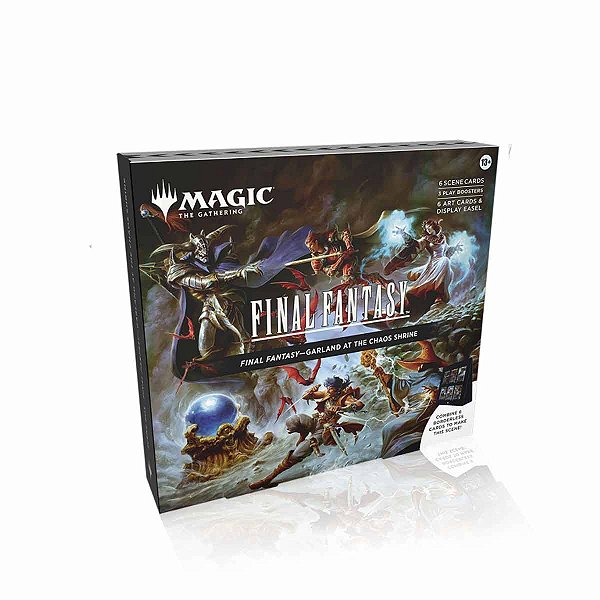 Magic Final Fantasy Scene Box Garland At The Chaos Shrine - Inglês