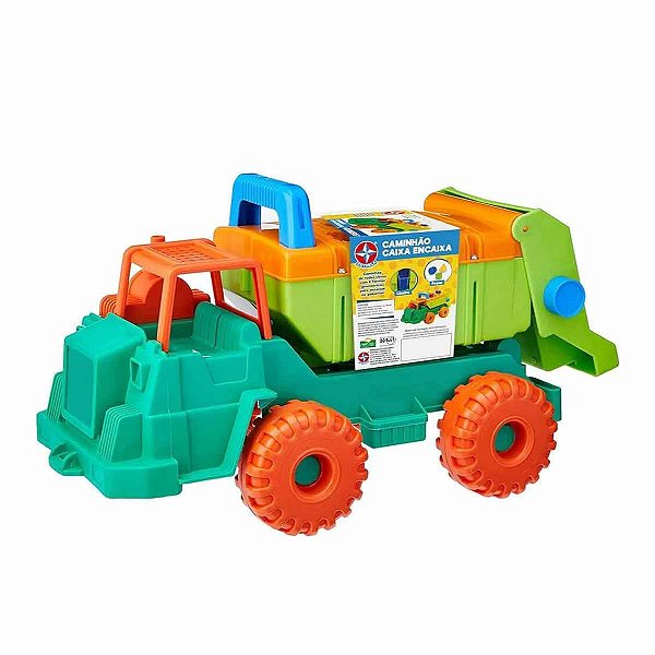 Caminhão caixa e encaixa - Estrela