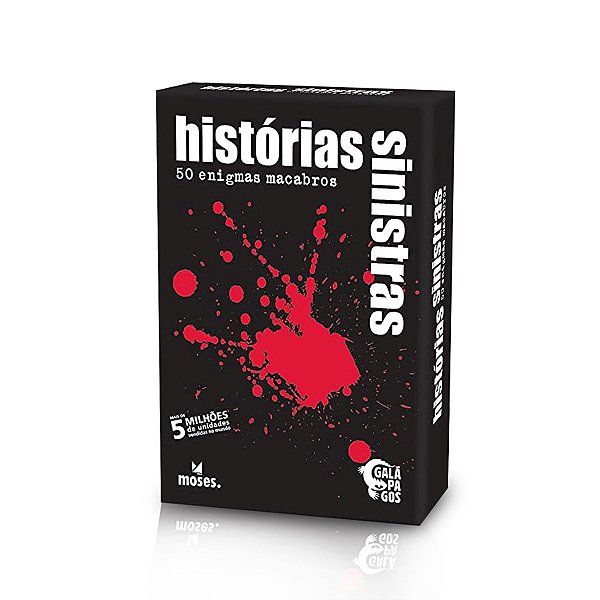 Histórias Sinistras (Black Stories) - Jogo para Festas de Adivinhação