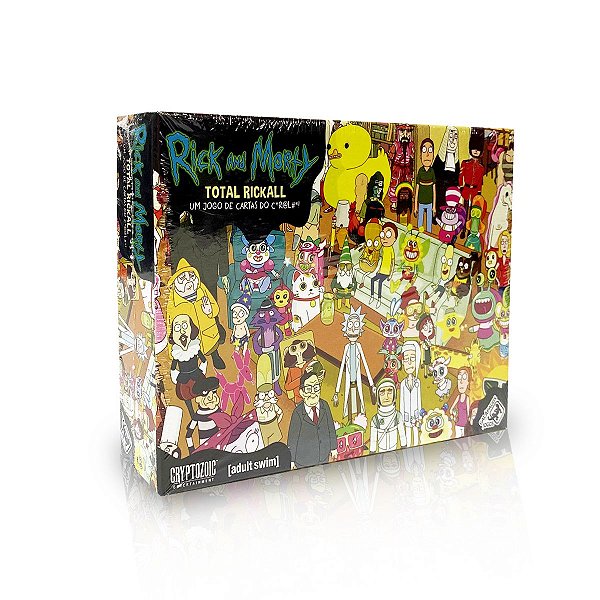 Rick And Morty: Total Rickall Card Game - Galápagos Jogos (Edição Revisada)