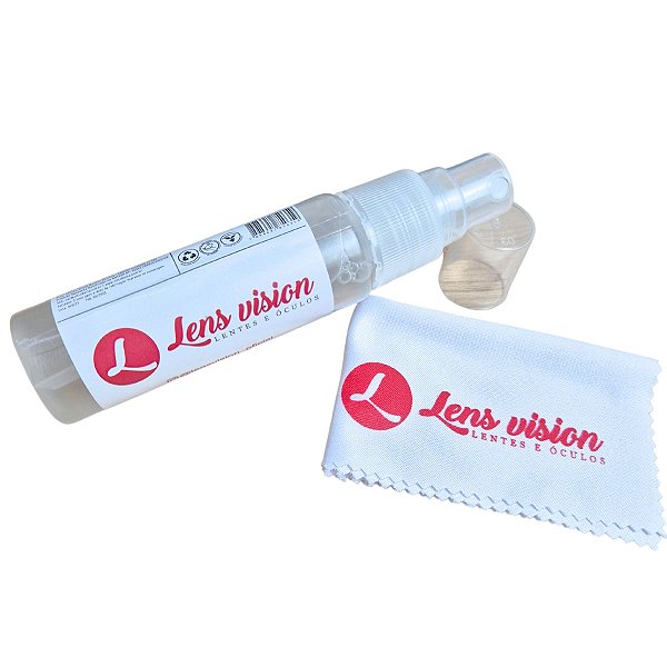 Limpa Óculos e Lentes Com 2 Flanelas - Produto PREMIUM