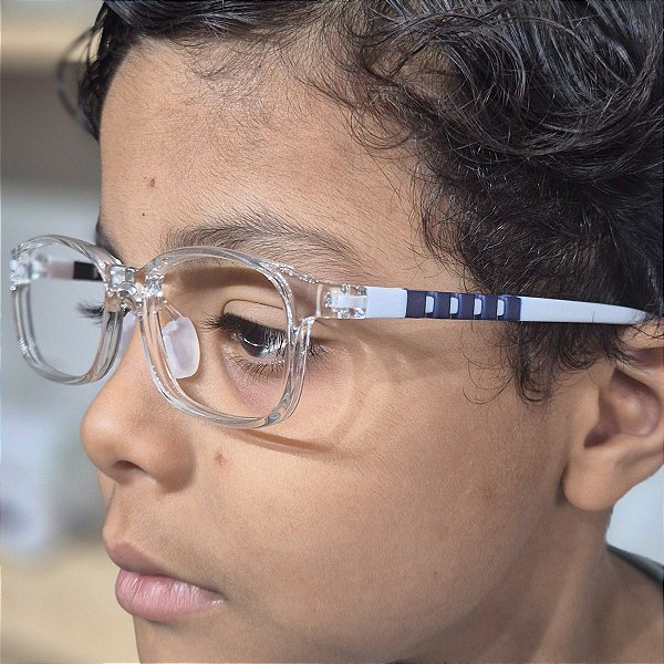 Armação de óculos infantil masculino - Modelo 90709