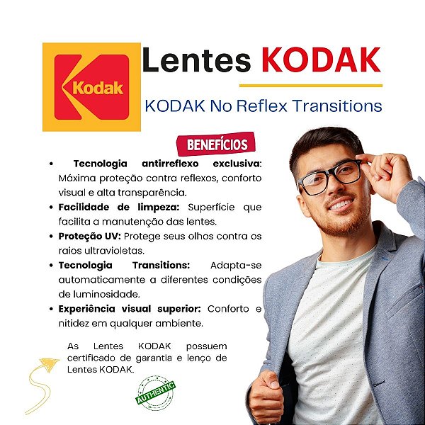 KODAK No Reflex Transitions | Visão Simples