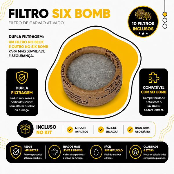 Filtro para Six BOMB