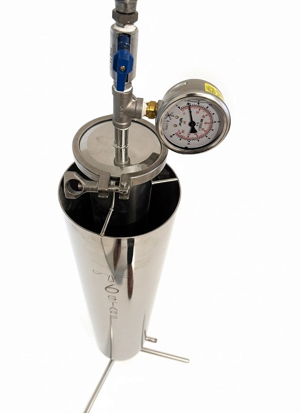 Tubo de Extração BHO Pressurizado - DEWAX