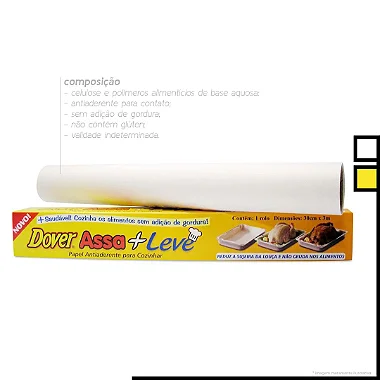 10 Rolos- Dover Assa+Leve