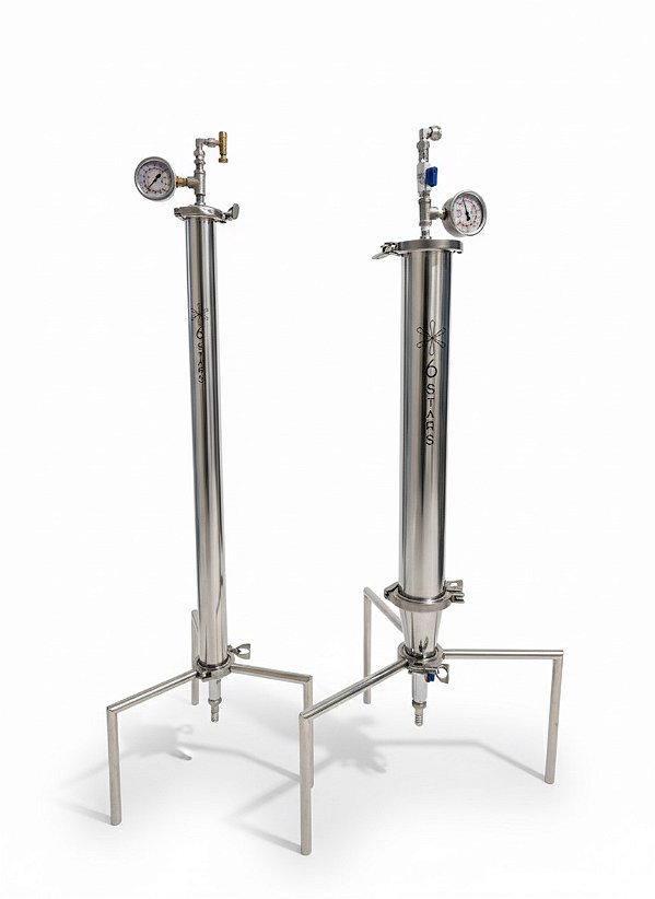 Tubo de Extração BHO Pressurizado em Aço Inox