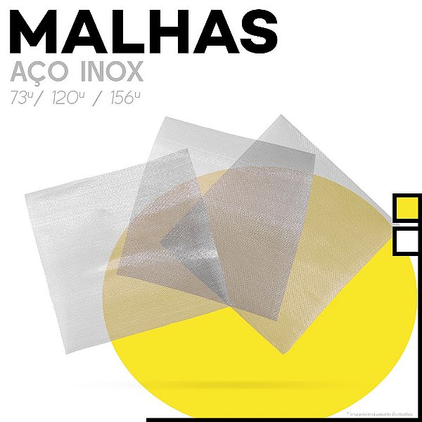 Tela BHO Aço Inox (2 unid)