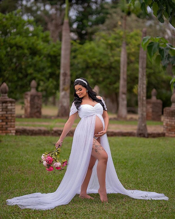 VESTIDO DE PÉROLAS LUXO 2