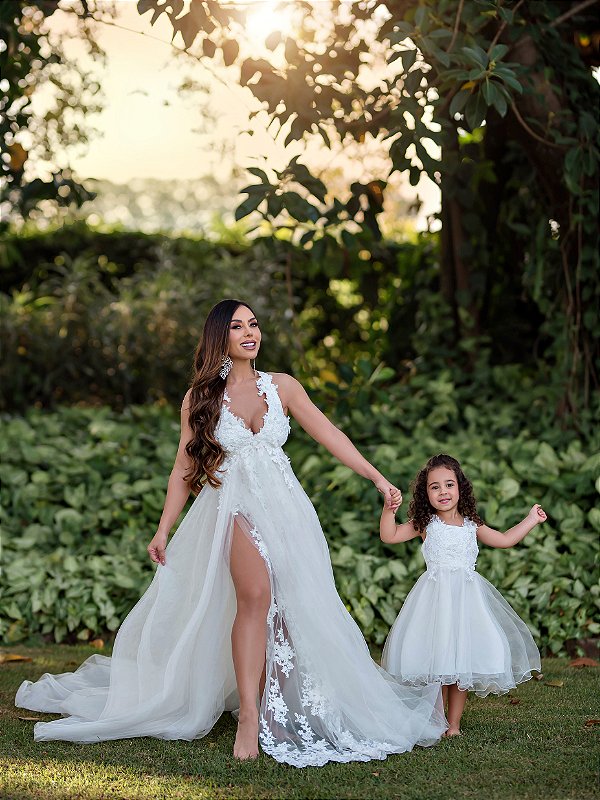 VESTIDO PENÉLOPE MÃE E FILHA