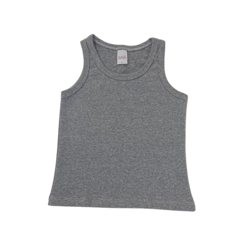BLUSA REGATA DE RIBANA INFANTIL - MESCLA