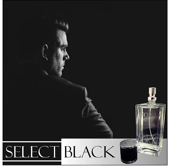 Select Black - Inspiração Olfativa 212 VIP MEN BLACK - 100ml