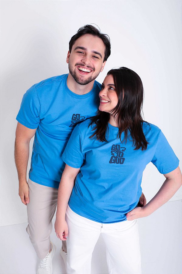 Camiseta unissex Go to God