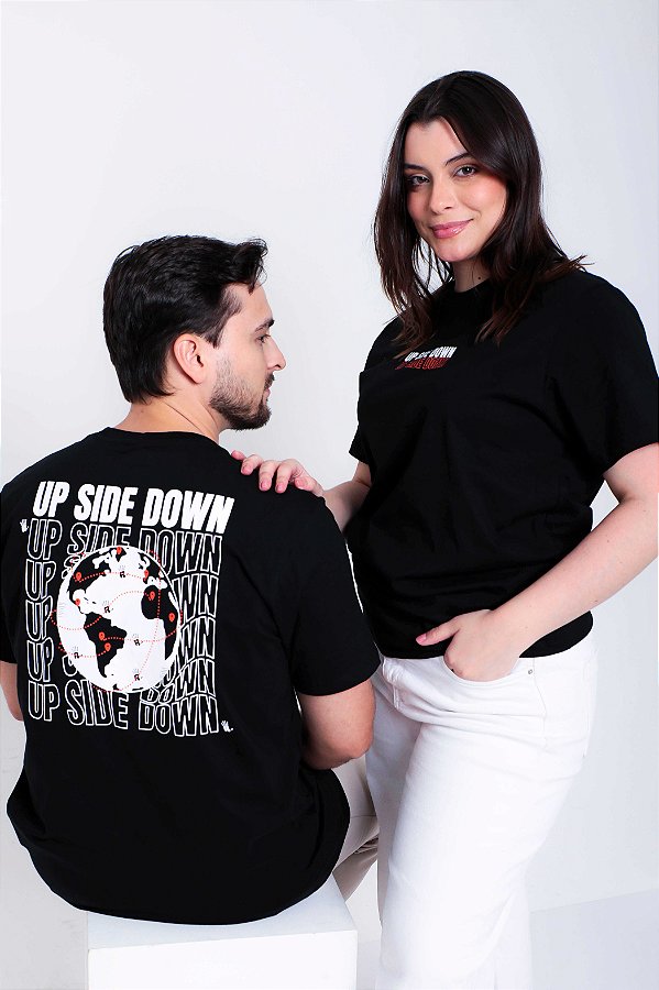Camiseta Unissex Up Side Down