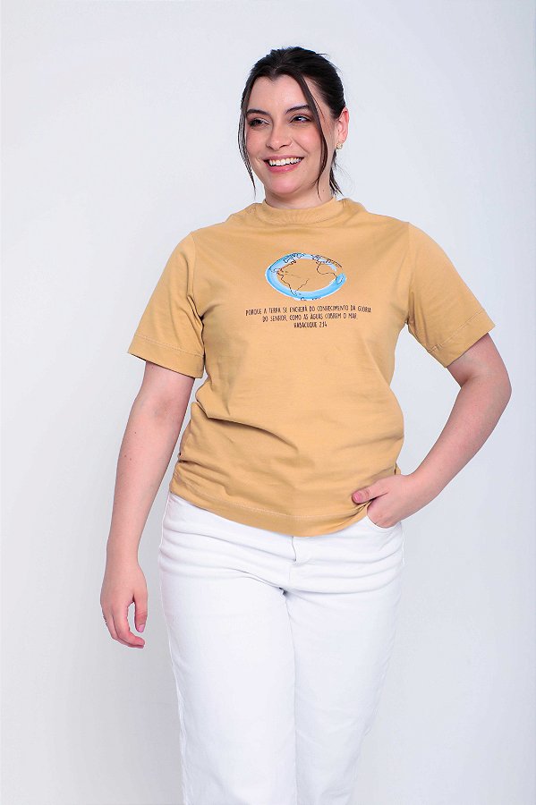 Camiseta Feminina Habacuque 2:14