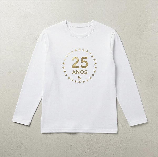 Camiseta Comemorativa 25 Anos