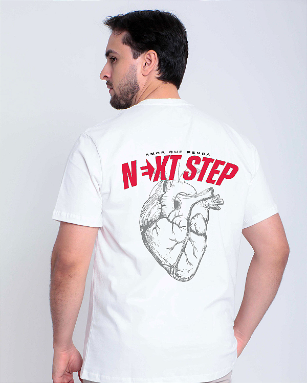 Camiseta Amor que pensa Branca