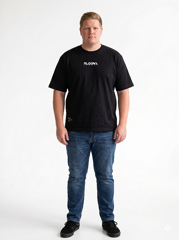 Camiseta Plus Size RL CON LEGACY Preta
