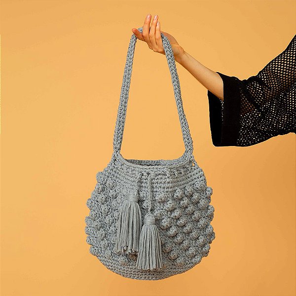 bolsa em croche