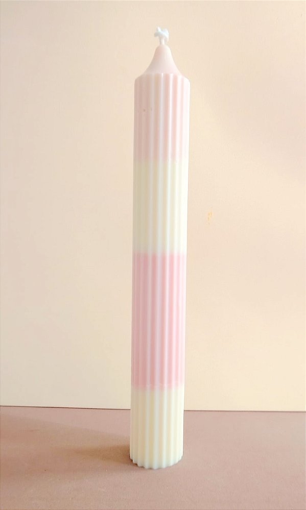 VELA   FRISADA  ROSA   GRANDE
