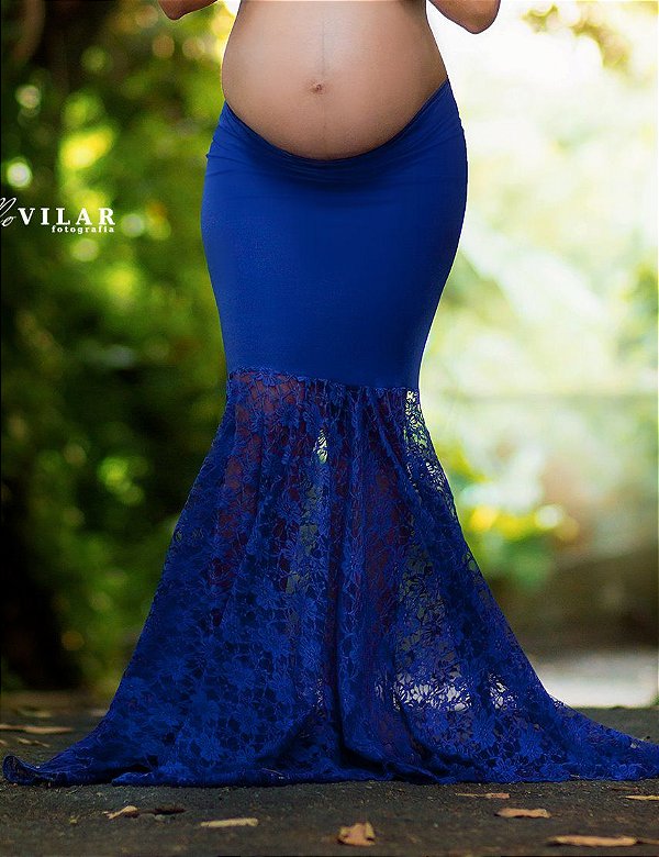 saia sereia curta na frente