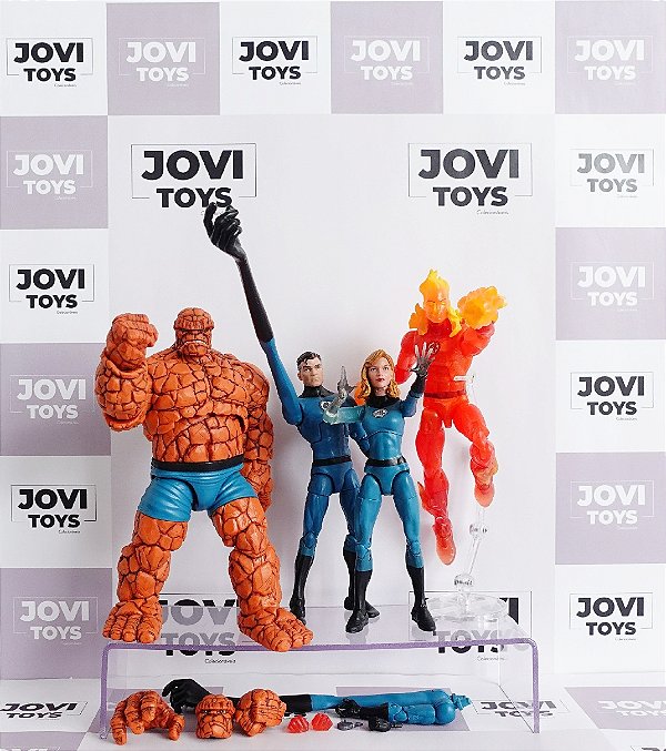 Quarteto Fantástico Set - Exclusivo Legends Hasbro